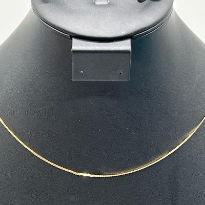 20” 14 Karat Gold Necklace - Imperfect
