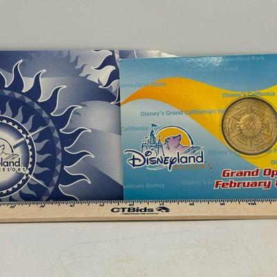 Disneyland Resort Grand Open 2001 Coin
