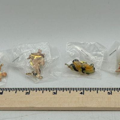 (4) Who Framed Roger Rabbit Pins
