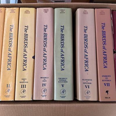 7 Volume African Bird Collection Plus (2) Bonus Books
