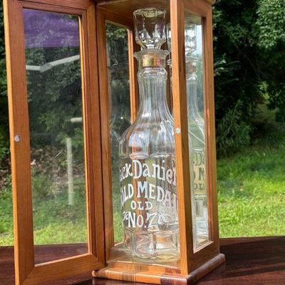 Jack Daniel’s Gold Medal Old Number 7 In Display Case
