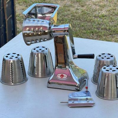 Health Craft Tabletop Hand Grinder With Attachments
