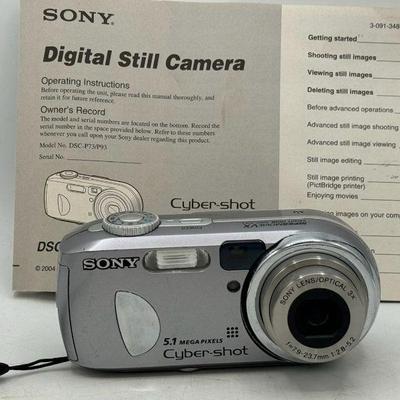 Sony Cyber Shot Camera **TESTED**
