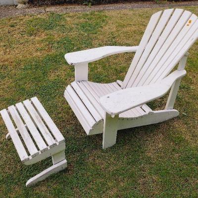 Adirondack style chair