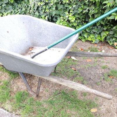 plastic wheelbarrow