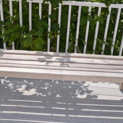 Teak Bench
