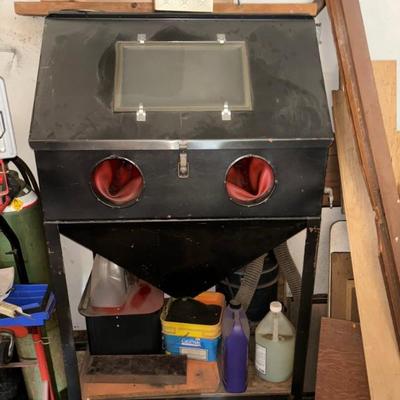 Fantastic bead blasting cabinet