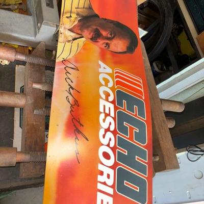 Signed advertising item
