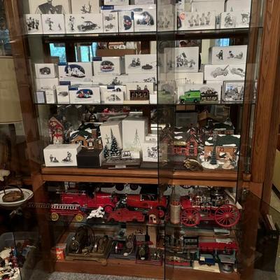 Some great steam  firetrucks and more department 56
