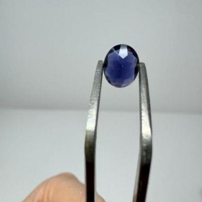 ﻿1.25 Cts. John L. Ramsey Oval Lolite Gemstone 9x7mm	