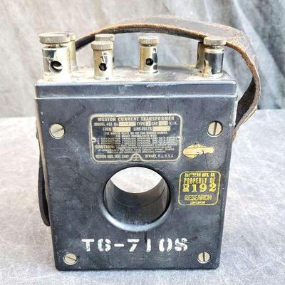 Weston Model 461 Current Transformer