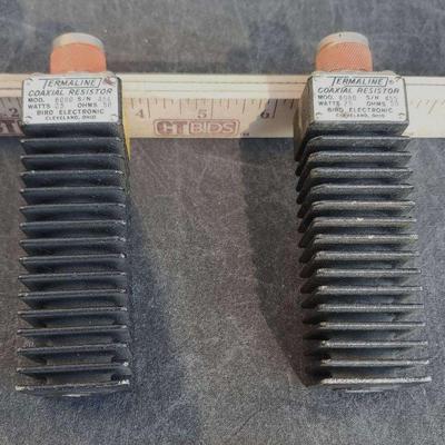 2 Termaline Coaxial Resistors