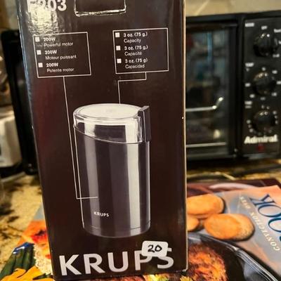 Krups coffee grinder