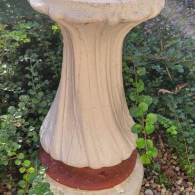 Bird bath base