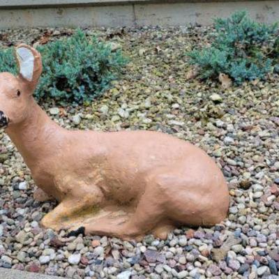 Cement deer