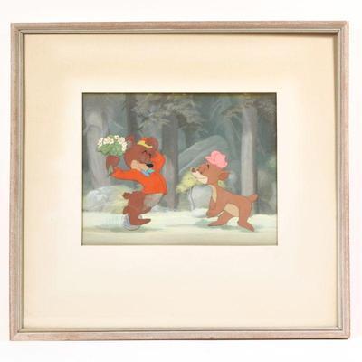 DISNEY CEL: FUN AND FANCY FREE (1947) | An original celluloid drawing from the 1947 Walt Disney Production of "Fun and Fancy...