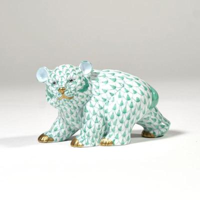 HEREND PORCELAIN BABY BEAR


