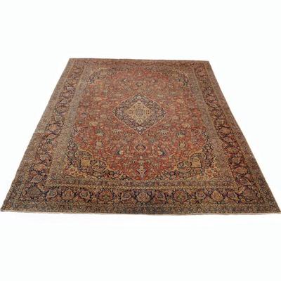 KASHAN PERSIAN CARPET, FIRST QUARTER 20TH CENTURY | l. 157 x w. 122 in.

