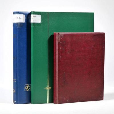 (3pc) CANADIAN STAMP ALBUMS | A collection of mostly contemporary Canadian stamps housed in three albums, including many full sheets and...