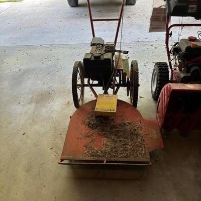 If you need to cut some heavier brush we have the mower for you. 
