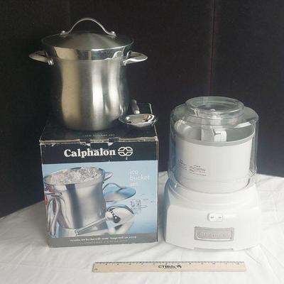Cuisinart Ice Cream Maker & Calphon Ice Bucket