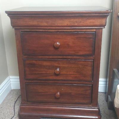 Vintage Pottery Barn "The Jefferson" Nightstands Solid Wood