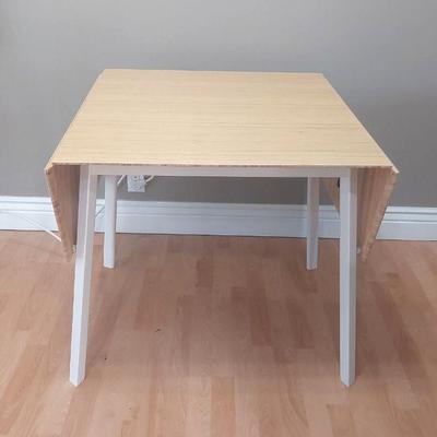 Ikea Bamboo Drop Leaf Table