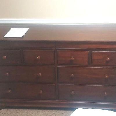 Vintage Pottery Barn The Jefferson Solid Wood Dresser