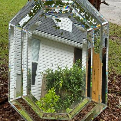 Bombay Company triple level beveled mirror