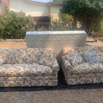 Couch and Loveseat 