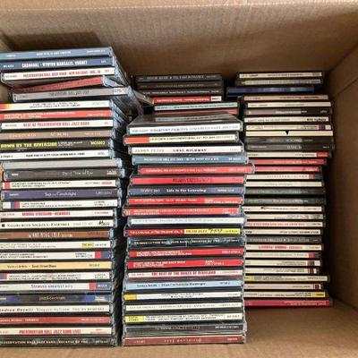 Lot 059-LR: CD Mystery Grab Box

Includes: A small moving box containing over 100 music CDs!


Condition: Varies, generally Good...
