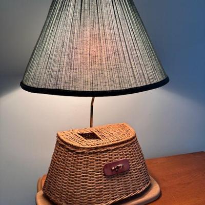 Fishing Basket Base Lamp
