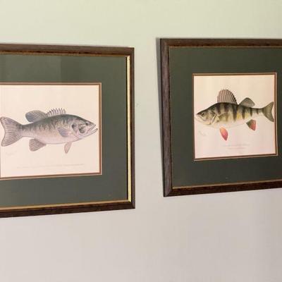 (2) Fish Prints
