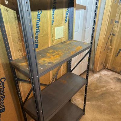 30” X 12” X 5’ Metal Storage Shelf
