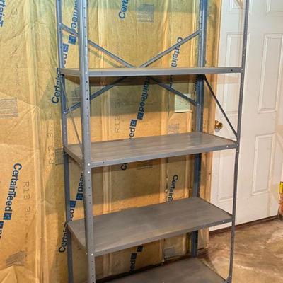 30” X 12” X 5’ Metal Storage Shelf
