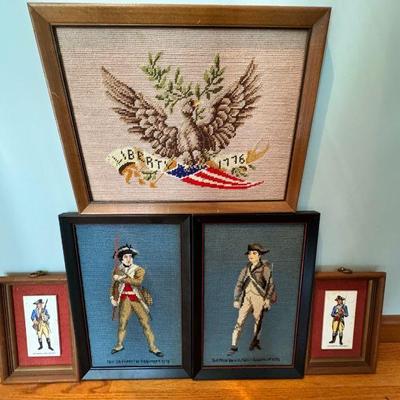 (5) Embroidered Art
