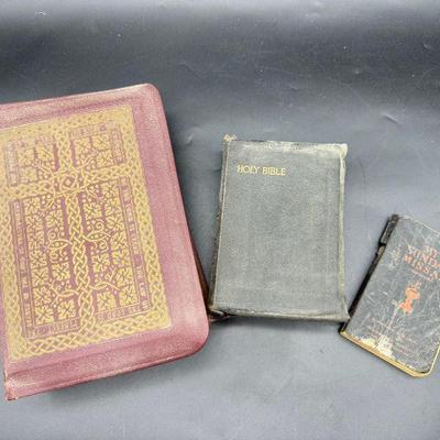 (3) 1950’s Bibles
