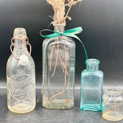 (4) Antique Glasses Feat. Pocket Inkwell
