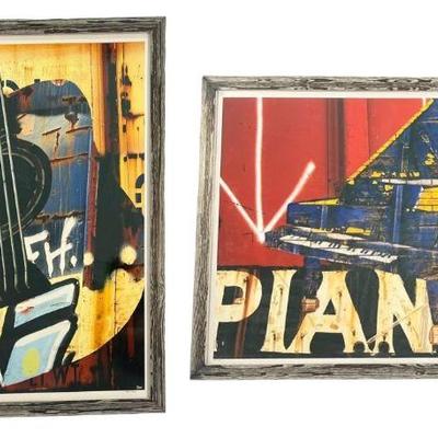 DARYL THETFORD Guitar & Piano Prints, Signed and Numbered