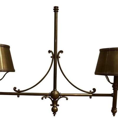 Antique Brass Two Arm Chandelier