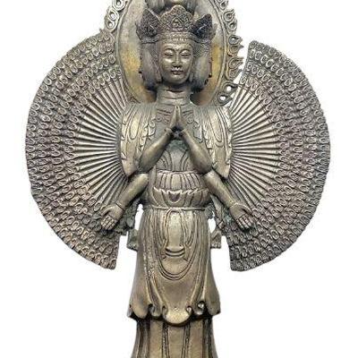 Gilt Bronze 1000-Arm Buddha Statue