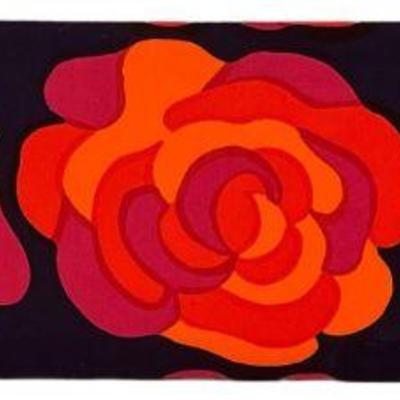 MAIJA ISOLA For MARIMEKKO "Viettelys" 1967 Framed Textile