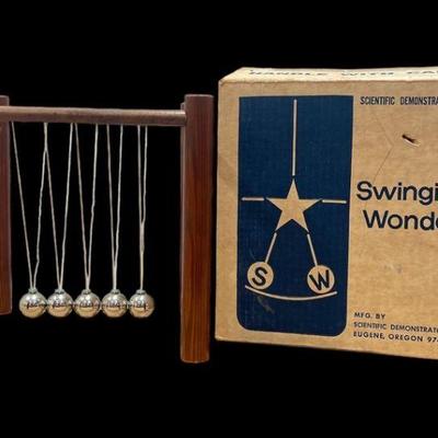 Mid Century "Swinging Wonder" Kinetic Sculpture Model