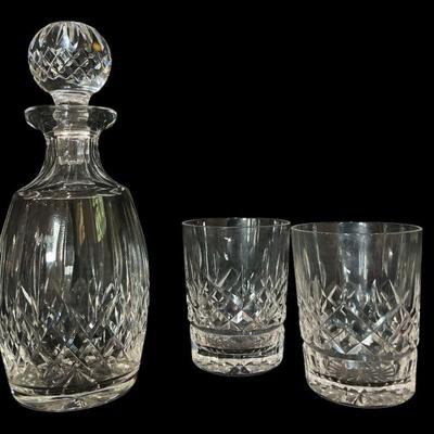 WATERFORD 'Lismore' Crystal Decanter Set