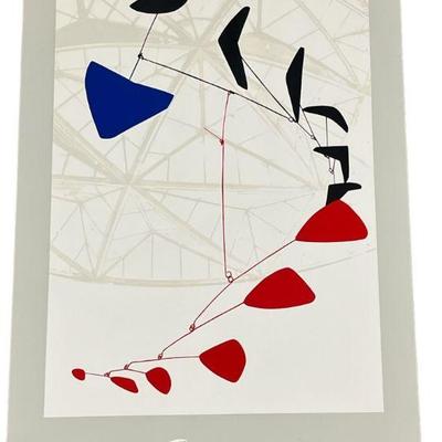 ALEXANDER CALDER National Gallery of Art Exhibition Poster