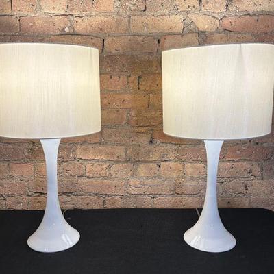Post Modern Style Table Lamps Pair
