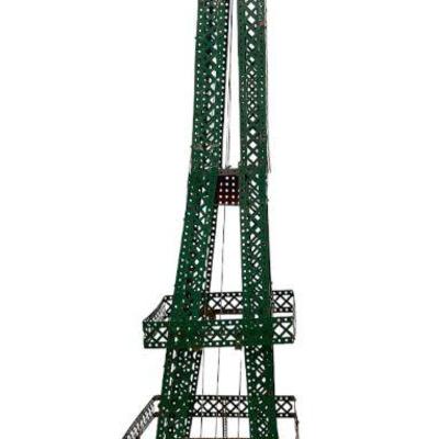 Early 20th C. Store Display Eiffel Tower ERECTOR Set, Marshall Fields?
