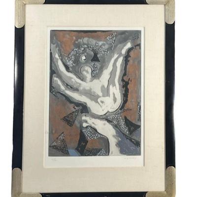 MARINO MARINI "Giocoliere E Cavallo" Etching / Aquatint