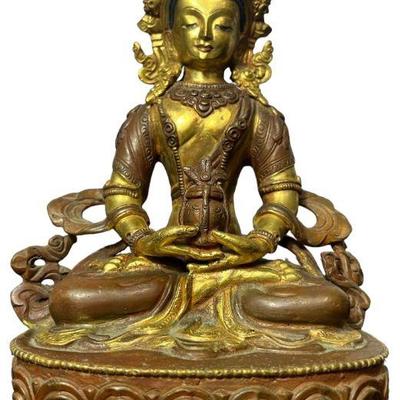 Tibetan Buddhist Vajrasattva Buddha Statue