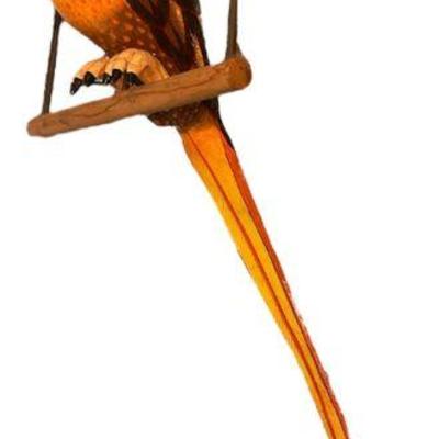 Large SERGIO BUSTAMANTE "Mousebird" Paper Mache Hanging Sculpture